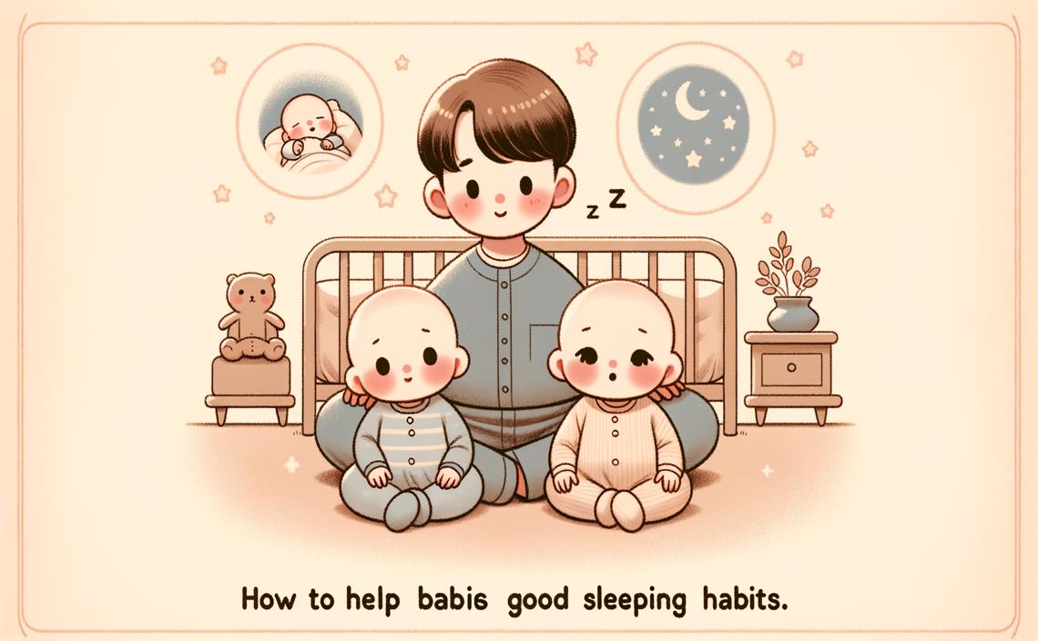 如何幫助嬰幼兒建立良好的睡眠習慣-給新手爸媽的實用指南