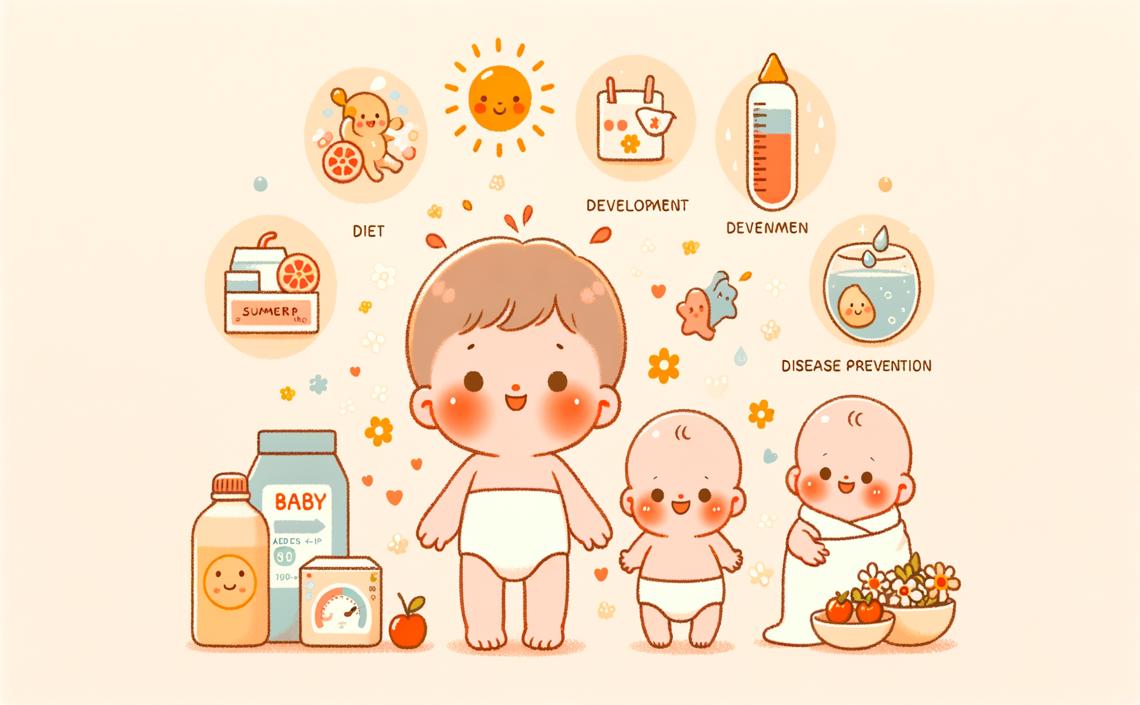 如何在炎熱夏季呵護0-6歲寶寶的健康成長:飲食、發展與疾病預防全攻略