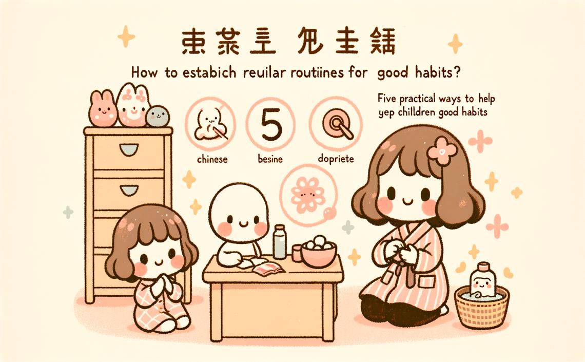 如何建立孩子的規律作息?5大實用方法幫助孩子養成好習慣