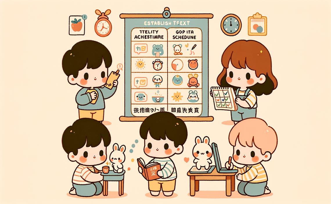 如何建立規律的活動安排,幫助孩子養成好習慣