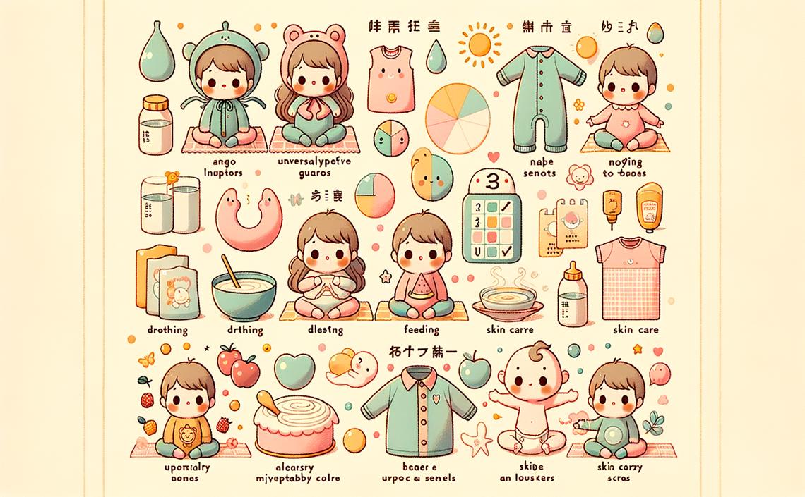 四季嬰幼兒照護實用指南:全年可套用的穿著、飲食與皮膚保養要點