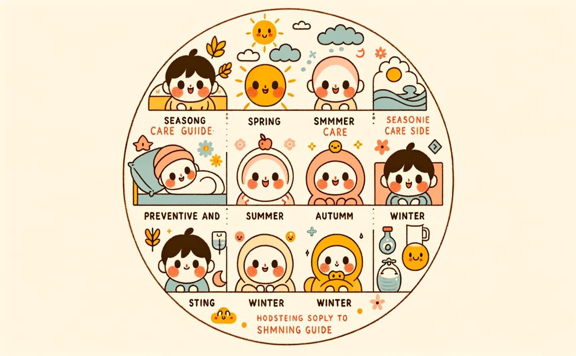 季節照護實用指南：新生兒春夏秋冬日常照顧與預防要點