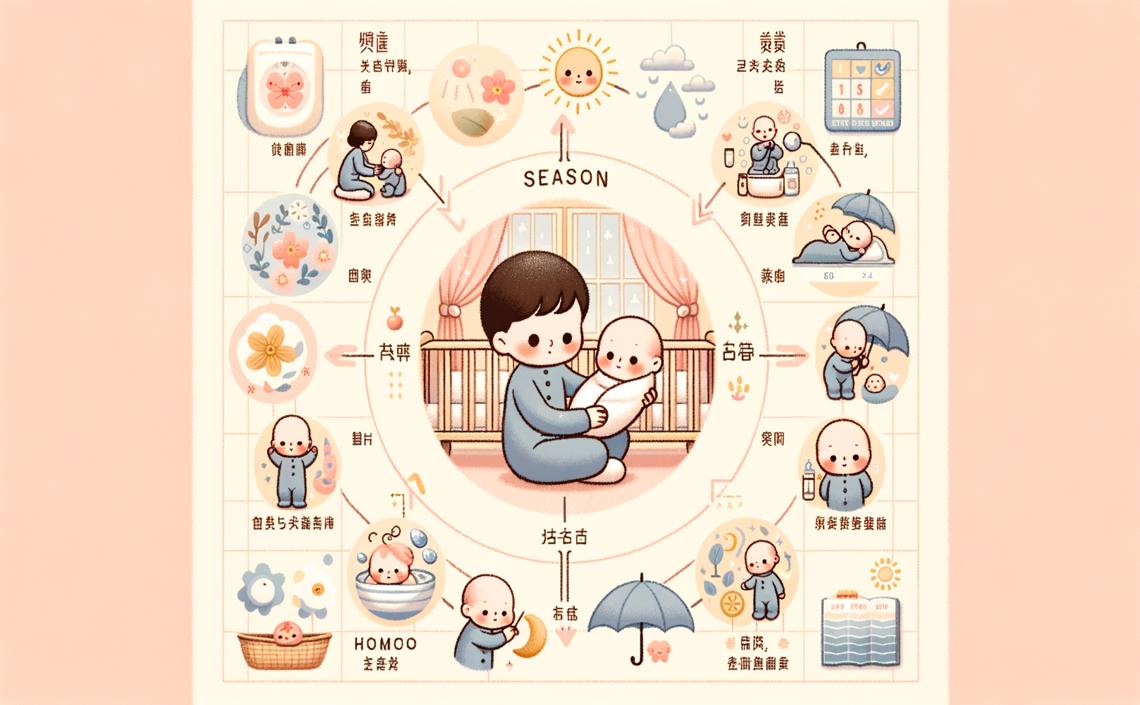 四季育兒實用指南：新生兒季節照護全攻略，安穩過渡每一天