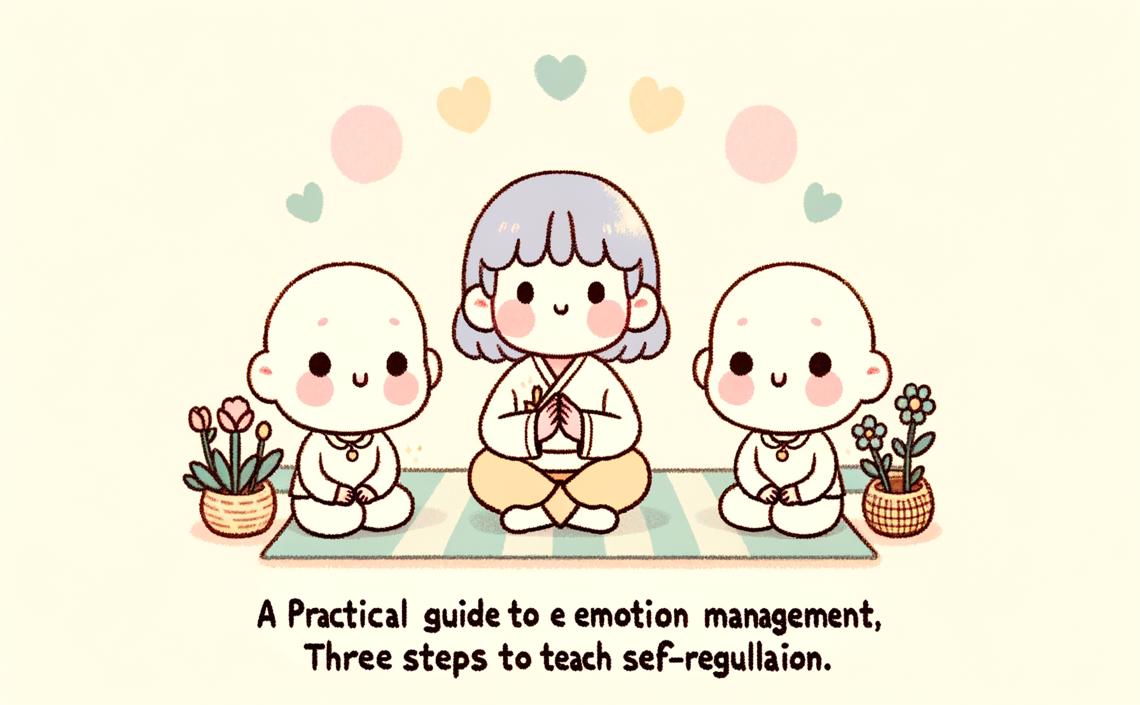 情緒管理實用指南：教孩子自我調節的三步驟