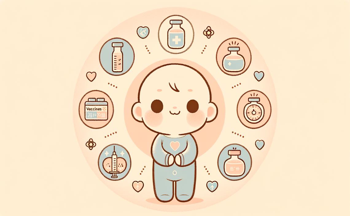 {新生兒與嬰幼兒疾病預防實用指南：疫苗、日常防護與發燒照護}