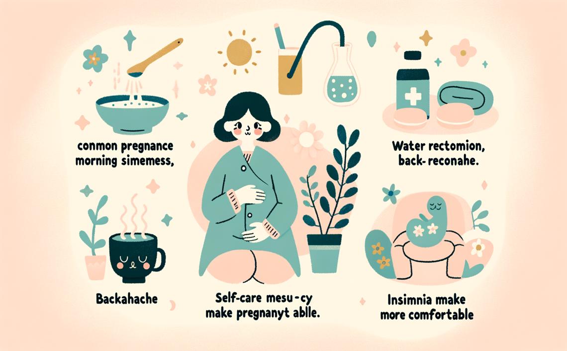 孕吐、水腫、腰痛、失眠怎麼舒緩？4大實用自我照護讓孕期更舒適|愛月嫂（iaunty.com)