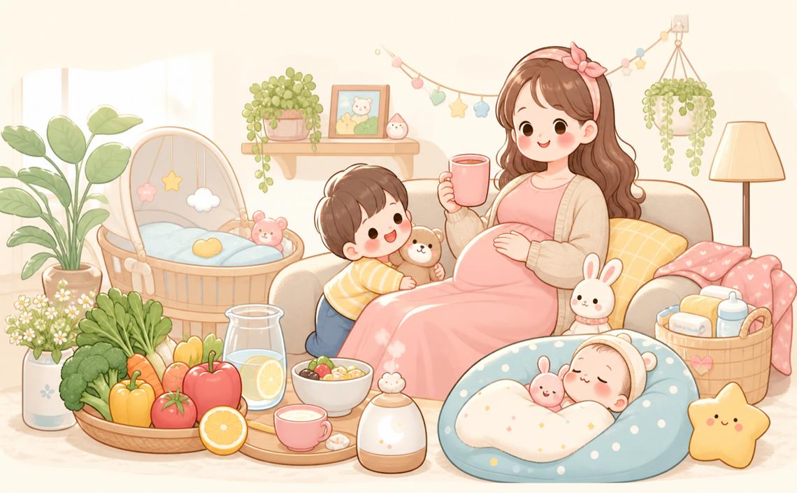 妳的孕期保健指南：日常活動與飲食管理