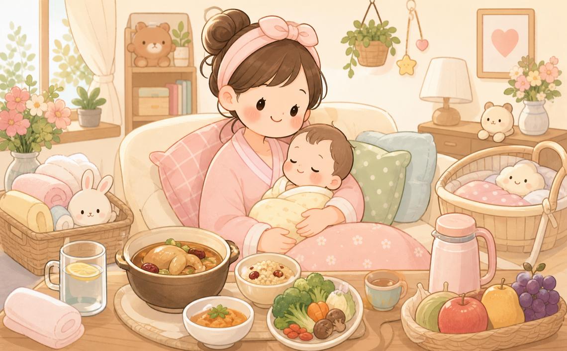 全面了解坐月子期間的營養補充策略