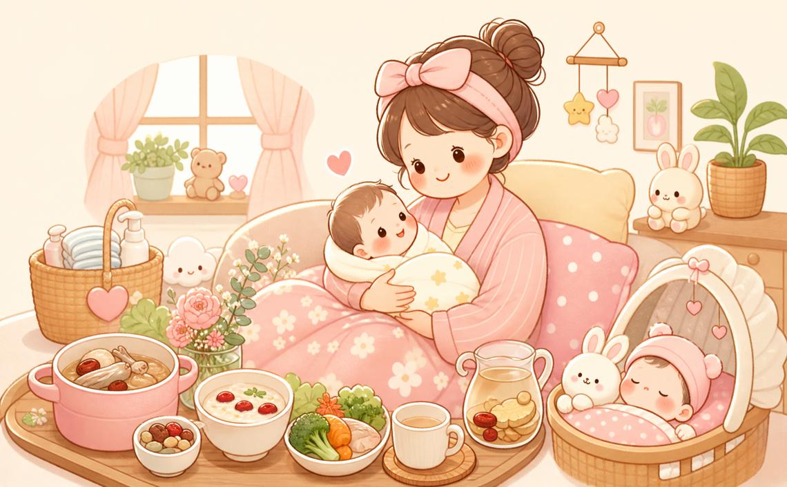 完整指南：產後恢復和坐月子營養策略