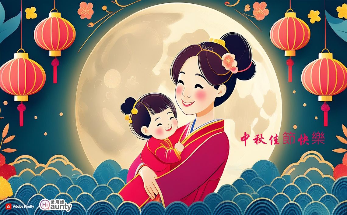 【愛月嫂祝大家中秋節快樂】
