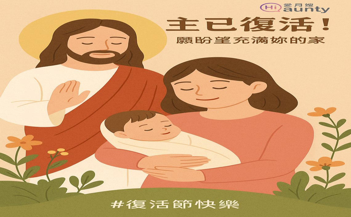 【復活節育兒感恩】從主的愛中看見母職的美好