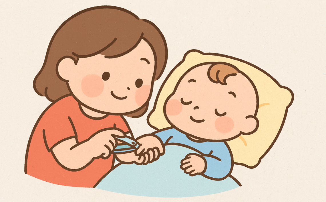 育兒必修課】寶寶指甲太尖?這樣修剪最安全又不怕抓傷